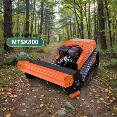 Remote Manipulation Rubber Track Brush Cutter Industrial Flail Mower for Efficient Shrub Clearing