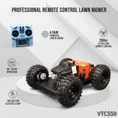Vigorun VTW550 Lawlawn Mulcher Long Lifespan & Durable Lawlawn Mower Petrol Lightweight (100kg) Tv Mower