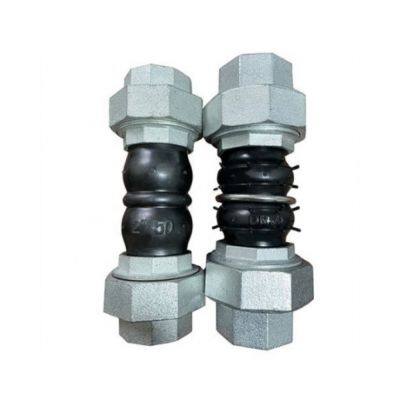 High Quality EPDM Rubber Flexible Joint Thread Connected Pipe Coupling Sphere Rubber Joints photo-3
