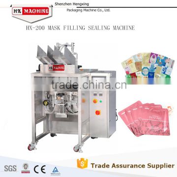 Mask filling sealing machine, sealing amchine for plastic bags cosmetic machine