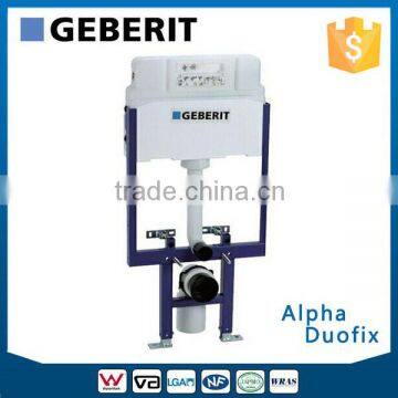GEBERIT Alpha Duofix In-wall Cistern Watermark Concealed Cistern for Wall-hung Toilet, Dual Flush Front Button,