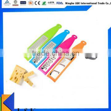 4pcs manual vegetable grater/cheese grater set