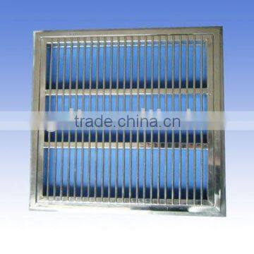 Stainless steel main drain cover for swimming pools