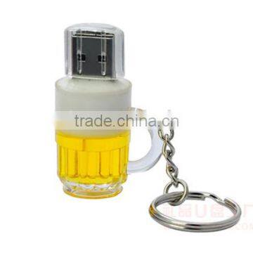 Acrylic Usb Pendriver Beer Cup Usb Flash Drive 4gb photo-3