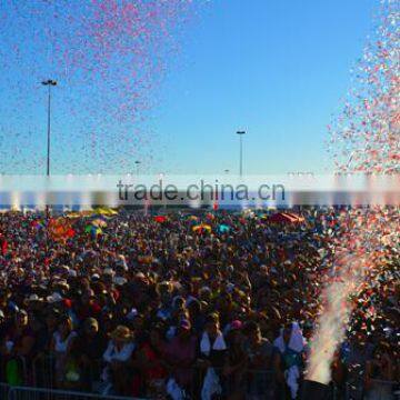 Co2 Gas Confetti Cannon Paper Machine Or N2 Gas , Powerful Confetti Cannon , Big Confetti Cannon Machine Colorful Confetti Paper photo-2