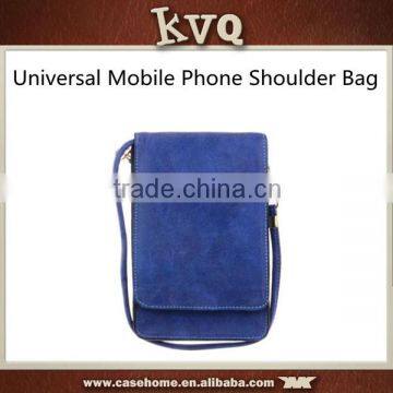 New Model Universal Leather Case for LG Ray with Shoulder Strap