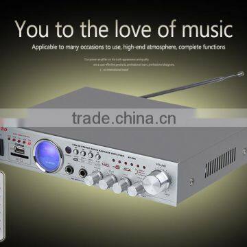 aluminum hifi audio stereo amplifier YT-806 with microphone