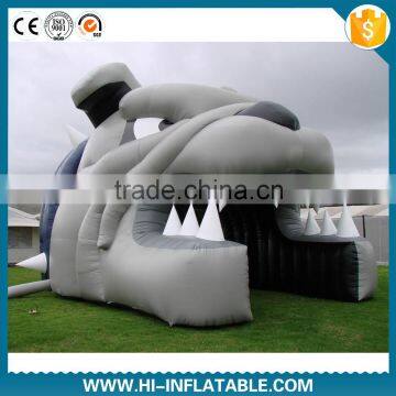 fantastic sport inflatable bull dog tunnel