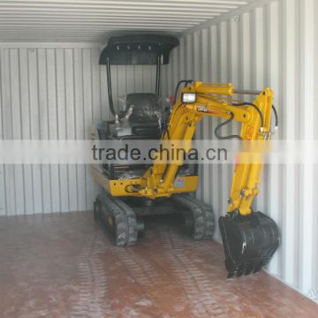 1.8ton mini digger for sale with Japan Yanmar engine,adjustable tracks