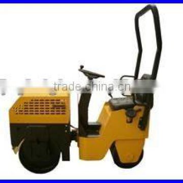 mini road roller,ride-on double drum roller,road roller,Japan engine and bearing 9HP,Max.working weight 710kgs,CE prove