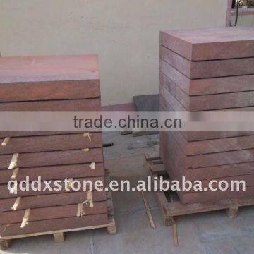 natural purple sandstone flooring tiles