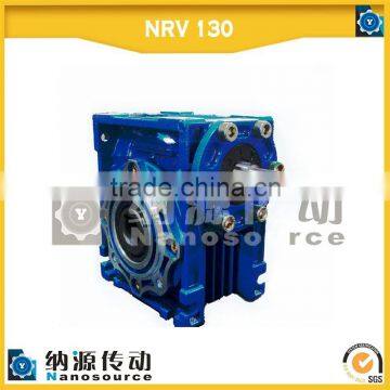 NRV 130 80:1 Shaft Input Aluminium Profile System Speed Gearbox