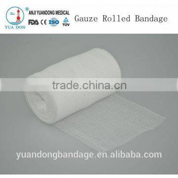 YD30645 gauze rolled medical bandage with CE&FDA&ISO