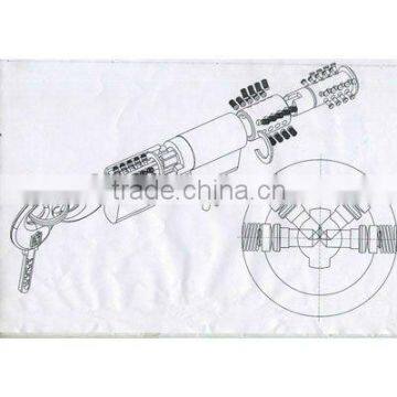 High Quality Euro Cylinder Lock Popular Computer Keys Lock photo-4