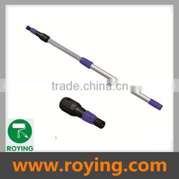 Detachable head european style aluminum telescopic pole parts