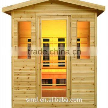 smartmak modern house design prefab wooden health outdoor sauna room SMT-011OC