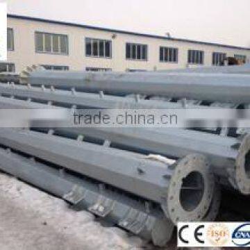 HDG Electrical Steel transmission poles