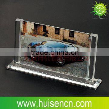 OEM acrylic photo frame with magnets