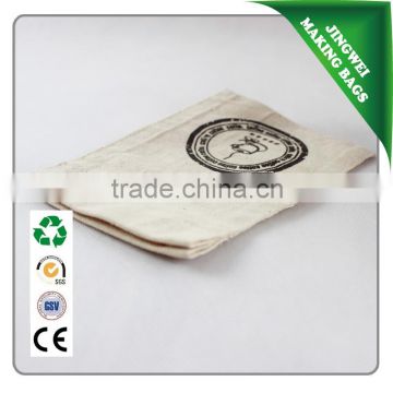 Wholesale custom cotton drawstring coffee bean packing bags