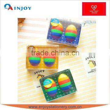 cool rainbow color eraser