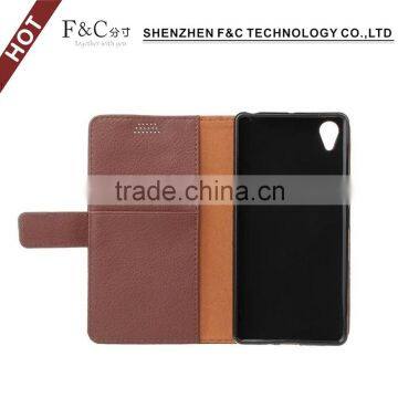 Flip Leather Wristlet Card Holder Wallet Phone Case New cover for sony xperia X