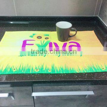 Factory Price Custom Designs 100% Cotton Digital Printed Kitchen Tea Towel photo-5