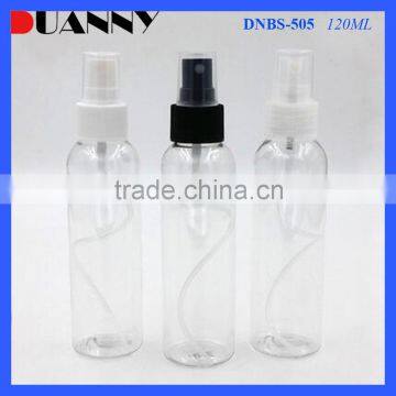 WHOLESALE 120ML SPRAY BOTTLE WITH FINE MIST, 120ML PET PLASTIC SPRAY BOTTLE WITH TRIGGER