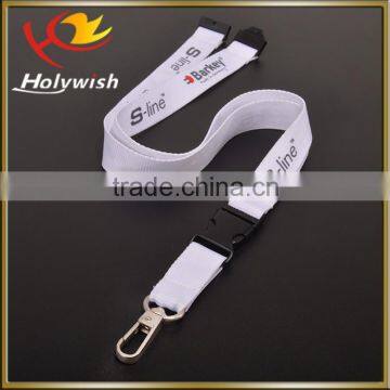 Cheap wholesale products silkscreen printing polyester lanyard