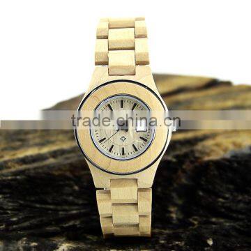 Simulation Casual Wooden Color Bamboo Strap Watch Wood Male Wooden Relojes Quartz Men Watches