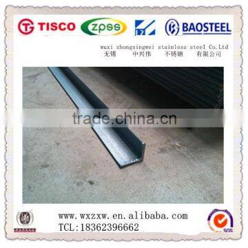 Jiangsu hot rolled 316 stainless steel angle bar