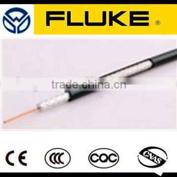 18AWG CCS Conductor PVC Jacket RG6 CATV Coaxial Cable