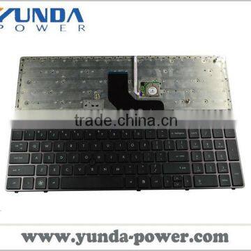 Genuine notebook US Black keyboard for HP 6560B EliteBook 8560p BLACK FRAME (With Point stick)