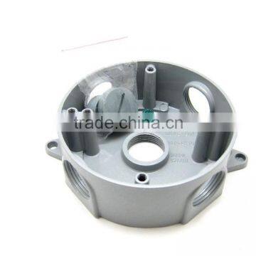 Electrical 3/4" weatherproof round junction box