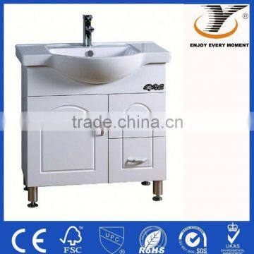 2014 Hotel Use white corner bathroom cabinetdesign