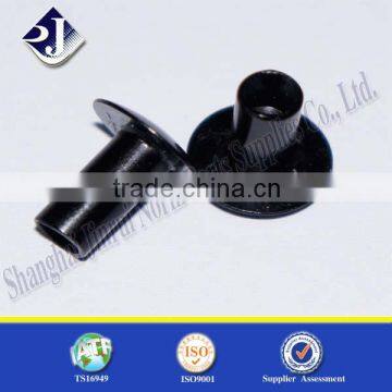 cap head rivet with black zinc