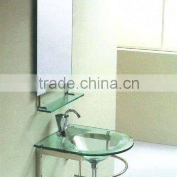 bathroom furniture/glass bathroom furniture/hanging bathroom furniture