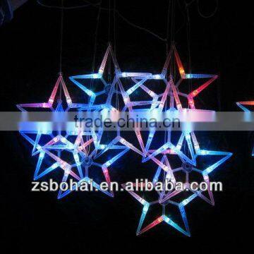 2015 led star curtain waterproof X'mas light