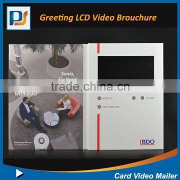 Luxury Gift and Advertising Style Lcd Video Greeting Card Mailer Digital Photo Frame photo-4