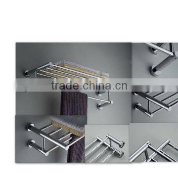 bathroom brass chromed towel bar