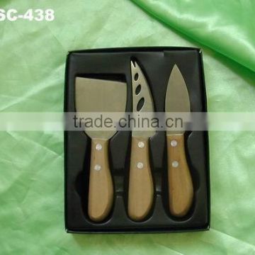 NEW Promotion gift set-3 PCS Cheese knife set in window box - NEW