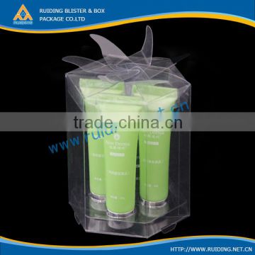 transparent plastic pvc boxes for comb packing