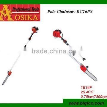 gasoline long pole chainsaw for 25CC 33CC 36CC 43CC 52CC with CE SAA EMC GS certificate