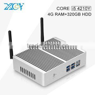 Hot X32-4210Y I5 Dual Core Mini PC Ubuntu Personal Computer Linux PC Support Win 7 liux System VGA