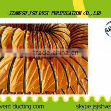 pvc coated fabric flexible air duct