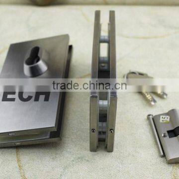 high class good quality stainless steel glass cabinet key lock