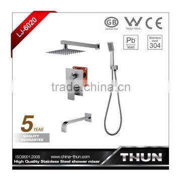Healthy 304 Stainless Steel Hand-held Shower Set photo-3