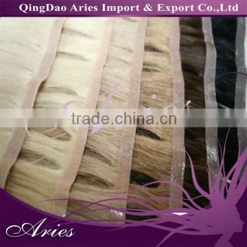 Salon Quality Seamless Tape Human Hair Extensions,pu skin weft hair