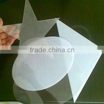 Lightweight Plastic Transparent Board With Irregular Shapes photo-2