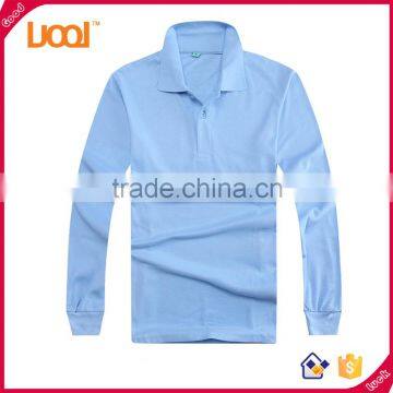 Cheap New Fashion Men's Sweater Casual Polo Shirt, Blank Custom Polo Tshirt, Long Sleeve Polo