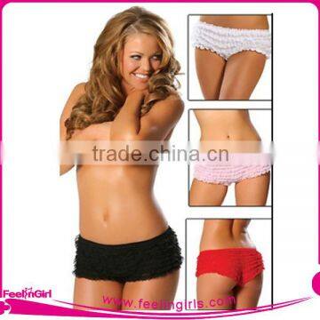 Wholesale Fast Shipping Latest Fashion Short Sexy Girls Frilly Knickers